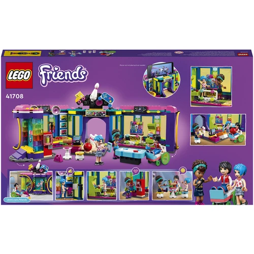 Конструктор LEGO Friends Диско-аркада для ролерів (41708): Серія Friends