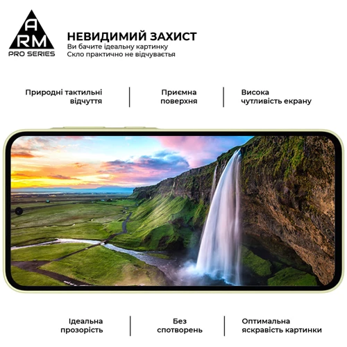 Аксессуар для смартфона ArmorStandart Tempered Glass Pro Black for Samsung A356 Galaxy A35 (ARM74347) фото 5