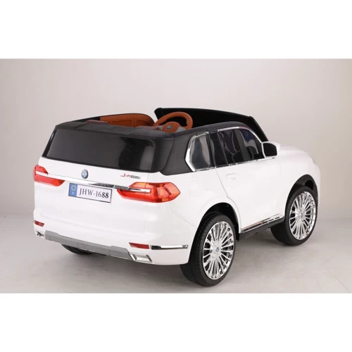 Электромобиль Kidsauto Двухместный BMW X7 4Х4 белый (JHW-1688white) фото 10