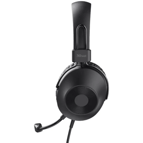 Наушники Trust Ozo Headset Eco Black (24589): Тип конструкции полноразмерные