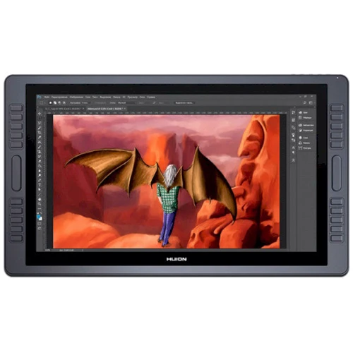 Графічний планшет Huion Kamvas GT-221Pro + рукавичка: Формат поверхні A3