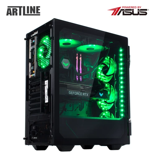 Персональный компьютер (ПК) ARTLINE Gaming TUF (TUFv67): Объем накопителя 2 ТБ HDD + 1 ТБ SSD