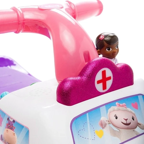 Каталка-Чудомобиль мини Kiddieland Доктор Плюшева (свет, звук) (51409)