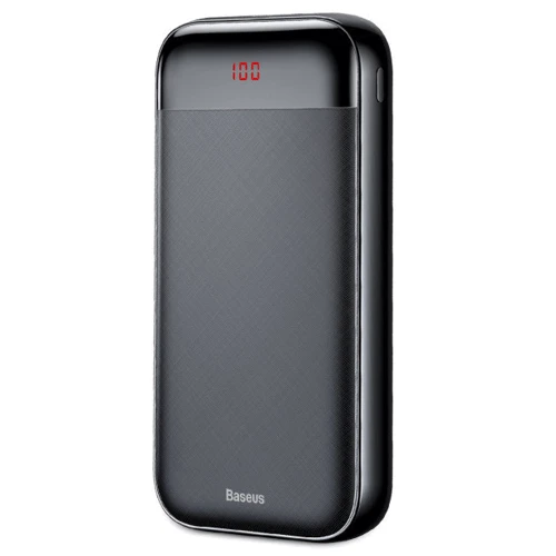Внешний аккумулятор Baseus Power Bank 20000mAh Mini Cu Digital LCD Black (PPALL-CKU01): Количество USB 3