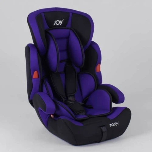 Автокресло Joy группа 1/2/3 от 9-36 кг NB-9777 Черно-фиолетовый