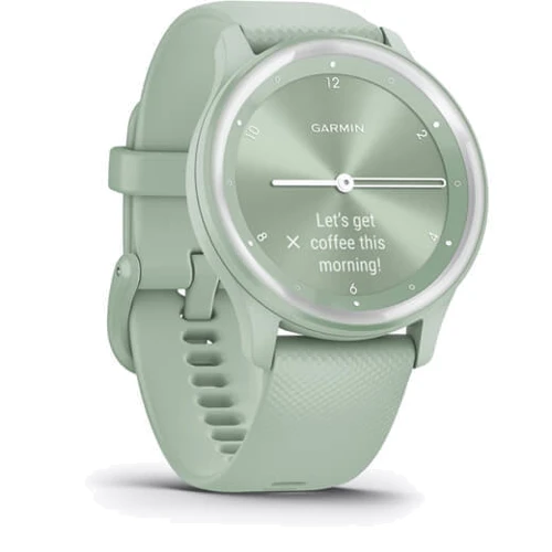 Смарт-годинник Garmin Vivomove Sport Cool Mint Case та Silicone Band з Silver Accents (010-02566-03): Тип гаджета Взрослые смарт часы