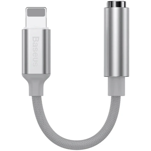 Адаптер Baseus Adapter Male Lightning to 3.5mm White (CALL3-02)