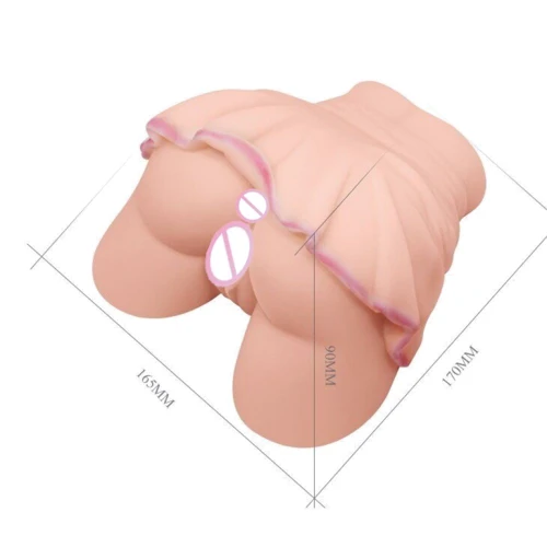 Мастурбатор с двойной вибрацией и двумя входами PASSION LADY, BM-009180
