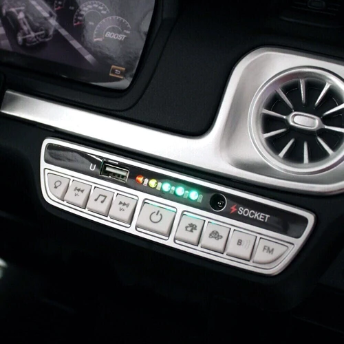 Электромобиль Kidsauto Двухместный Mercedes-Benz G63 AMG 4WD чёрный лак (S307black): Вес, кг 24
