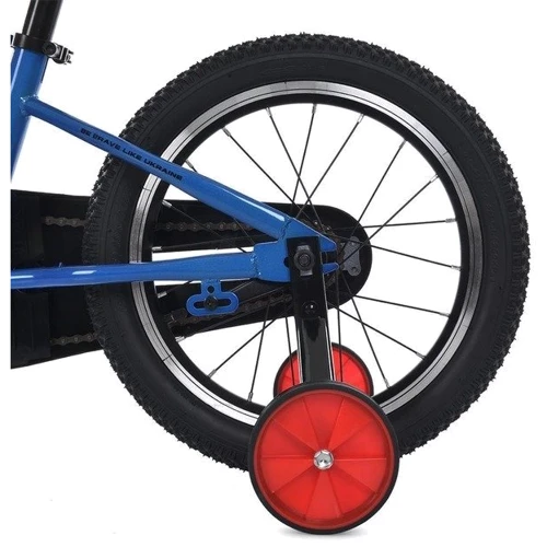Дитячий велосипед Profi 16" синій (MB 1607-2): Гальма Ободной (передний), Ножной