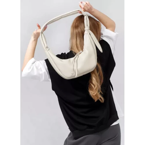 Женская сумка хобо Sambag HOBO S серый шёлк (53100030) фото 9