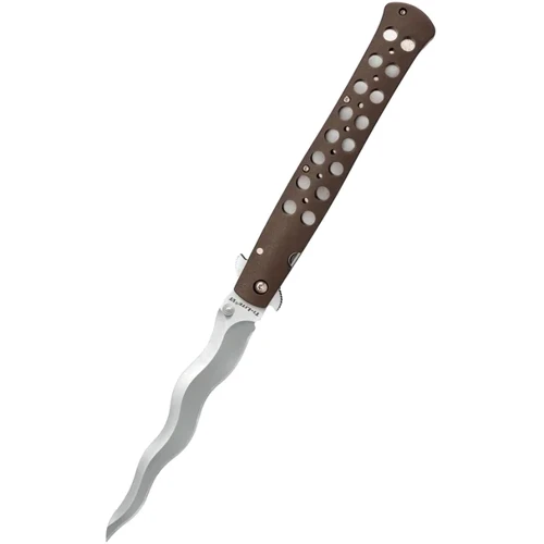 Нож Cold Steel 6" TI-Lite Kris Blade Zytel Handle Brown (CST CS-26SXK6)