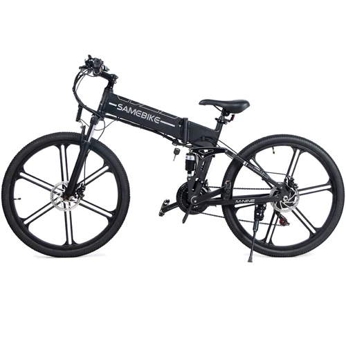 Электровелосипед SAMEBIKE LO26-II (500 Вт, 10 А/ч, 48 В ), колеса 26", черный: Вес устройства, кг 28