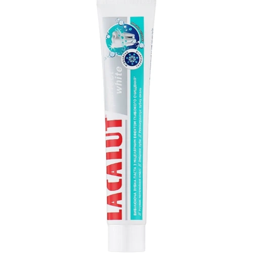 Lacalut White Perfect Зубная паста 75 ml: Назначение Отбеливание, Очищение, Свежесть дыхания