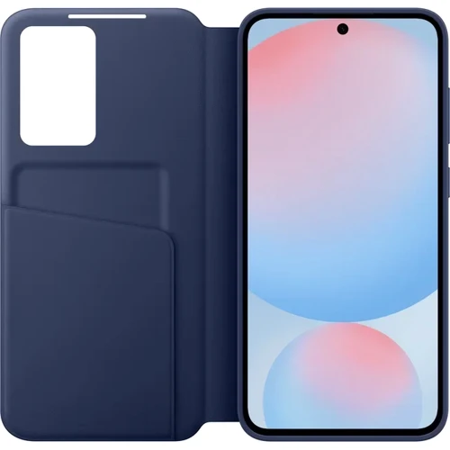 Чехол для телефонов Samsung Smart View Wallet Case Blue (EF-ZS721CLEGWW) for Samsung S721 Galaxy S24 FE: Материал поликарбонат и полиуретан