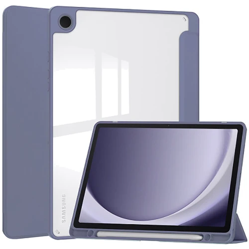 Аксесуар для планшетних ПК BeCover Case Book Soft Edge з Pencil Mount Purple для Samsung Galaxy Tab A9 Plus SM-X210/SM-X215/SM-X216 (710371): Колір фіолетовий