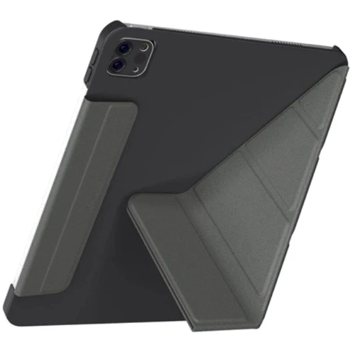 Аксессуар для iPad SwitchEasy Origami Black (SPD219093BK22) for iPad Air (2020-2025) / iPad Pro 11 (2018-2022): Особенности Удобно держать в руке, Складывается в подставку, Приятен на ощупь, Надежная защита от царапин и загрязнений, закрывается на магнитный клапан, режим автопробуждения/сна
