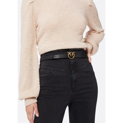 Жіночий ремінь PINKO LOVE BERRY H2 BELT VITELLO SET розмір L чорний (100143A0F1Z99Q): Тип Ремни