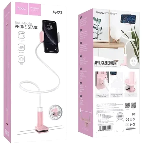 Держатель Hoco Desk Holder PH23 Pink/White фото 7