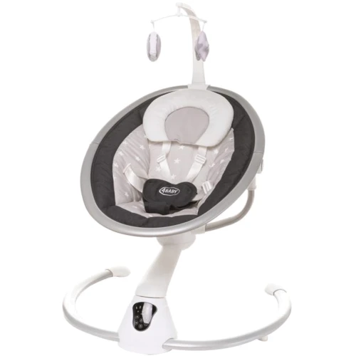 Кресло-качалка 4Baby Grace Graphite (4GR02)