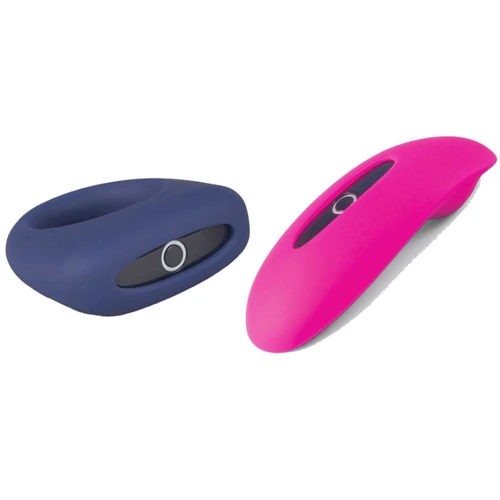 Кліторальний стимулятор і ерекційне кільце Magic Motion - Candy & Dante Kit