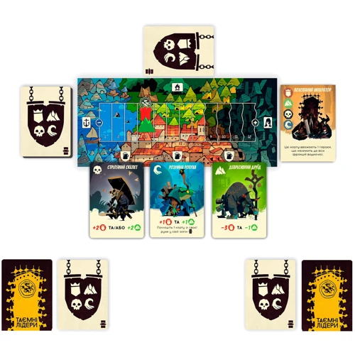 Настільна гра Geekach Games Таємні лідери УКР (Hidden Leaders) (GKCH034HL): Тип Детские