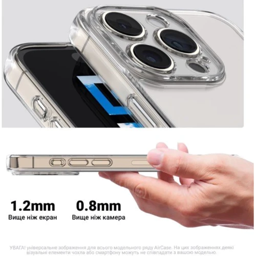 Чехол для телефонов ArmorStandart Air Series Camera cover Transparent for Samsung A566 Galaxy A56 5G (ARM82586): Тип накладка на заднюю часть