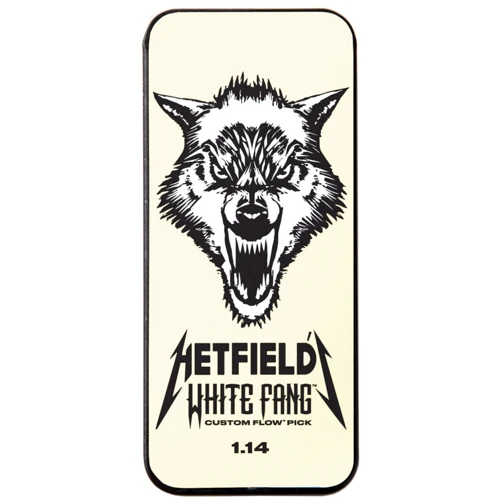 Медіатор Набір медіаторів DUNLOP Hetfield's White Fang Custom Flow Pick Tin 1.14мм: Тип Медиатор