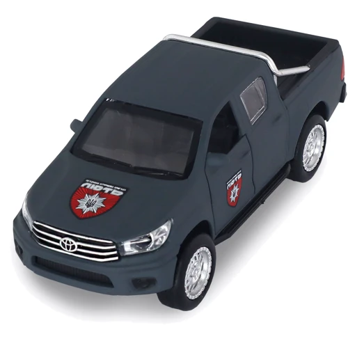 Автомодель TechnoDrive серии Шевроны Героев - Toyota Hilux - ОШБр НПУ Ярость (KM6118F)