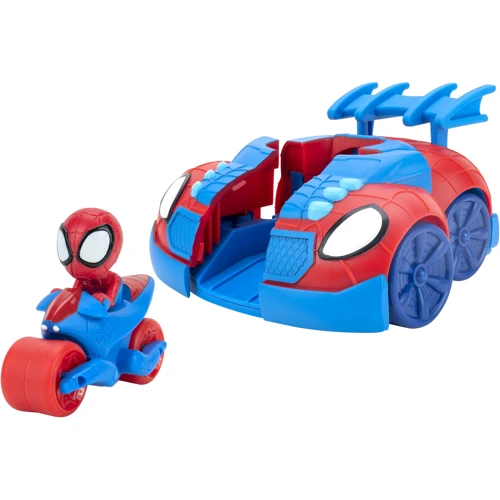 Транспортний засіб Spidey Feature Vehicle 2 in 1 Spidey Stealth Strike Vehicle Ударна машина-невидимка Спайді (SNF0019): Комплектація набор