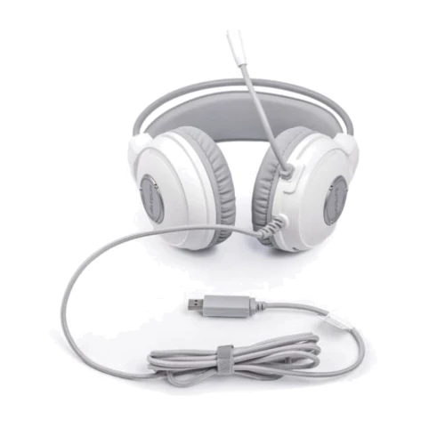 Наушники A4Tech FH300U White: Тип крепления оголовные