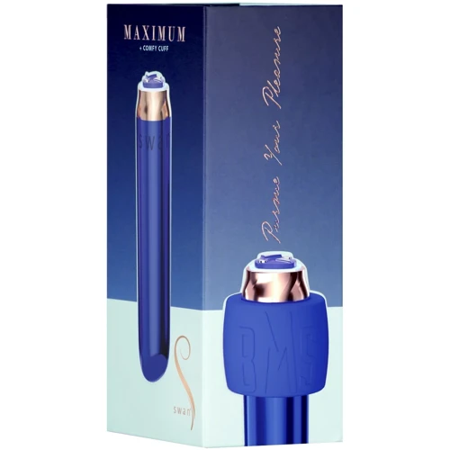 Вибропуля Swan Maximum + Comfy Cuff Blue