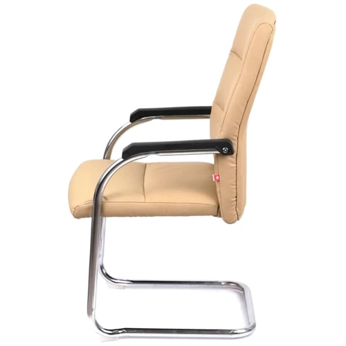 Крісло конференційне АКЛАС Натан CH CF Бежевий (PU-бежевий) (00127505)