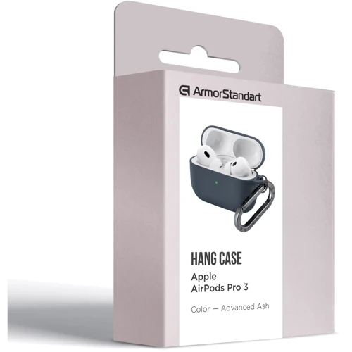 Чехол ArmorStandart Hang Case Advanced Ash for Apple AirPods Pro 3 (ARM88270)
