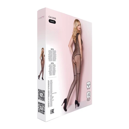 Сетчатый черный бодистокинг Casmir CA006