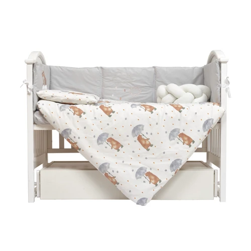 

Комплект постельного белья Twins Fluffy Puffy Umbrella серый (4076-TFP-10U)