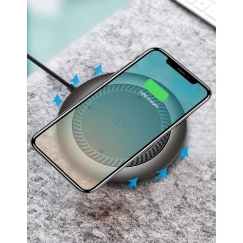 Зарядное устройство Baseus Wireless Charger Whirlwind Desktop Black 10W (CCALL-XU01) фото 8