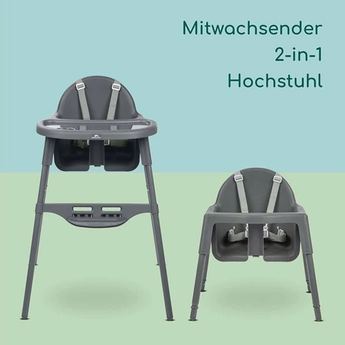 Стульчик для кормления Bebe Confort Meely Dark Grey (2712551210): Тип классический стульчик