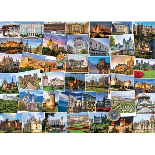Пазл Eurographics Замки і палаци, 1000 елементів (6000-0762): Виробник EuroGraphics