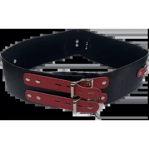 Комплект: ошейник и фиксаторы для рук и ног Пикантные Штучки Red&Black