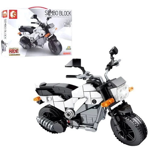 Конструктор Loko Toys мотоцикл, 253 дет. (701211)