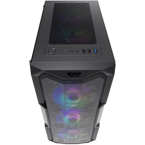 Корпус DarkFlash AQUARIUS MESH Fans Raibow LED: Типоразмер Midi-Tower
