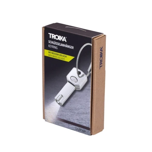 Брелок-ліхтарик Troika Light key сріблястий (KR15-40/CH): Країна виробник Германия