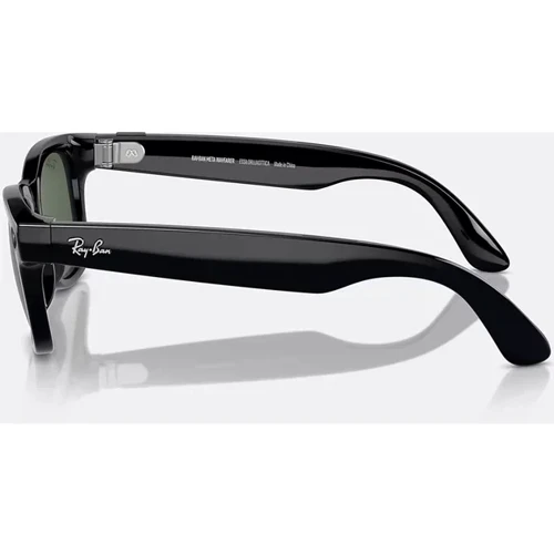 Смарт-окуляри Ray-Ban Meta Wayfarer Shiny Black Frame Green Lenses size M (RW4006 601/71 50-22) фото 5
