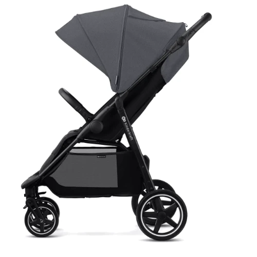 Прогулочная коляска Kinderkraft Route Platinum Grey (KSROUT00GRY0000): Материал колес резина