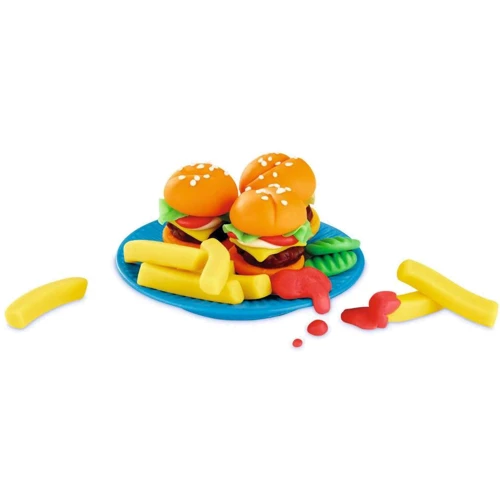 Набір HASBRO Play-Doh Смішні закуски (E5112_E5472 BURGER N FRIES SET) фото 6