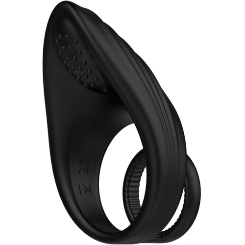 Эрекционное виброкольцо Nexus Enhance Vibrating Cock and Ball Ring, двойное