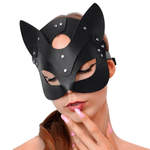 Маска Кошечки Art of Sex - Cat Mask (черный)