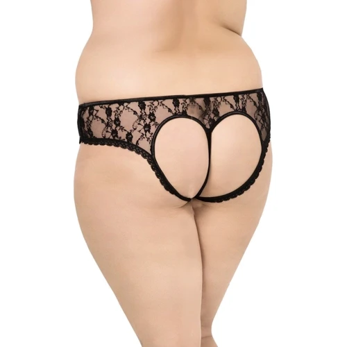 Женские стринги SoftLine - String 2472, Plus Size, XL (black)