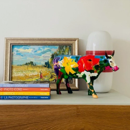 Коллекционная статуэтка корова Cow Parade Georgia O'Cowffe, Size L (46726) фото 2